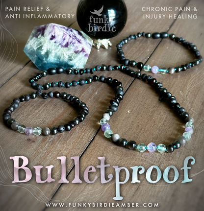 Bulletproof Stretchy Stacker Bracelet for Chronic Pain Relief