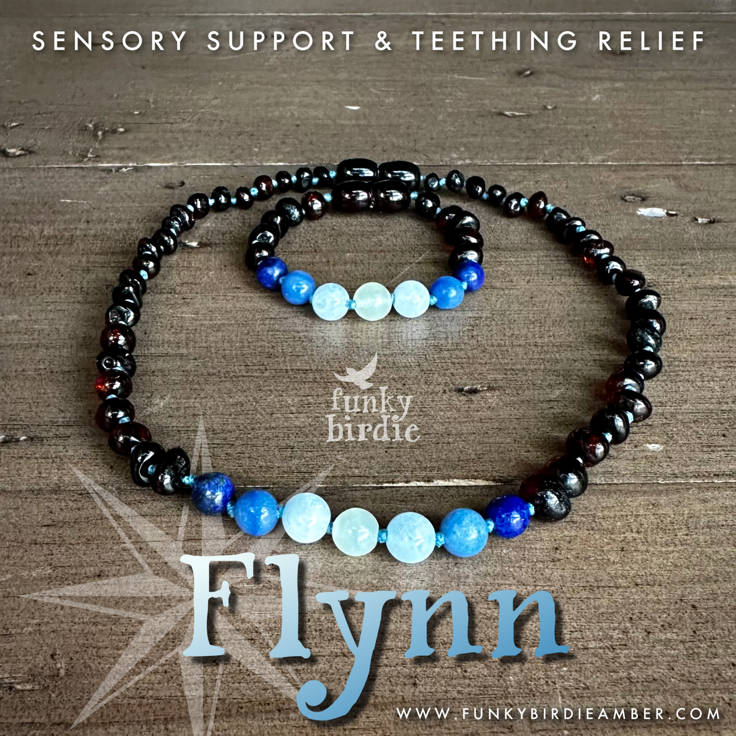 Flynn Necklace for Sensory Support & Teething Relief