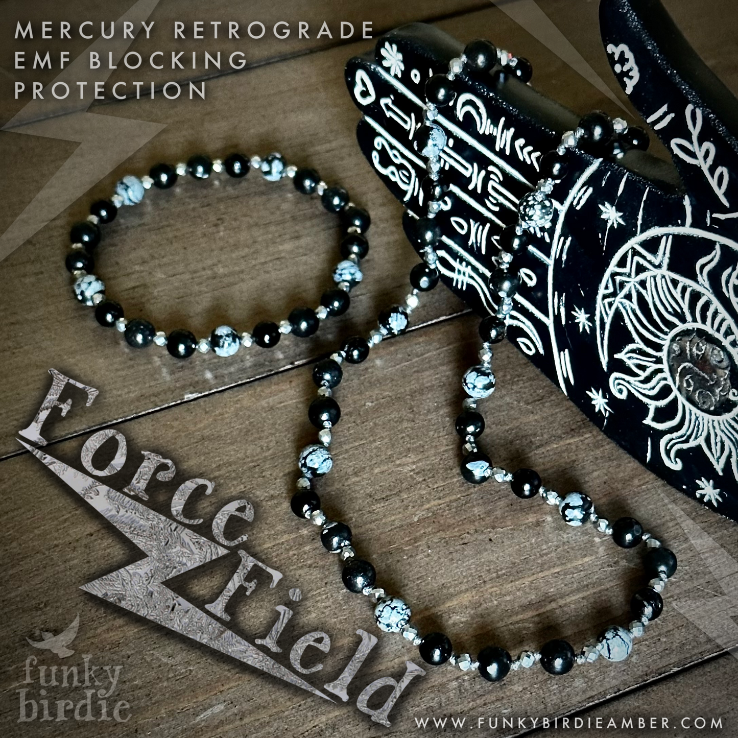 Force Field Necklace -- Protection, EMF Blocking & Mercury Retrograde