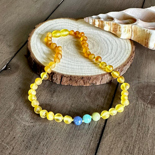 Island Dreamin' Children's & Teething Necklace for Gut Health & Independence