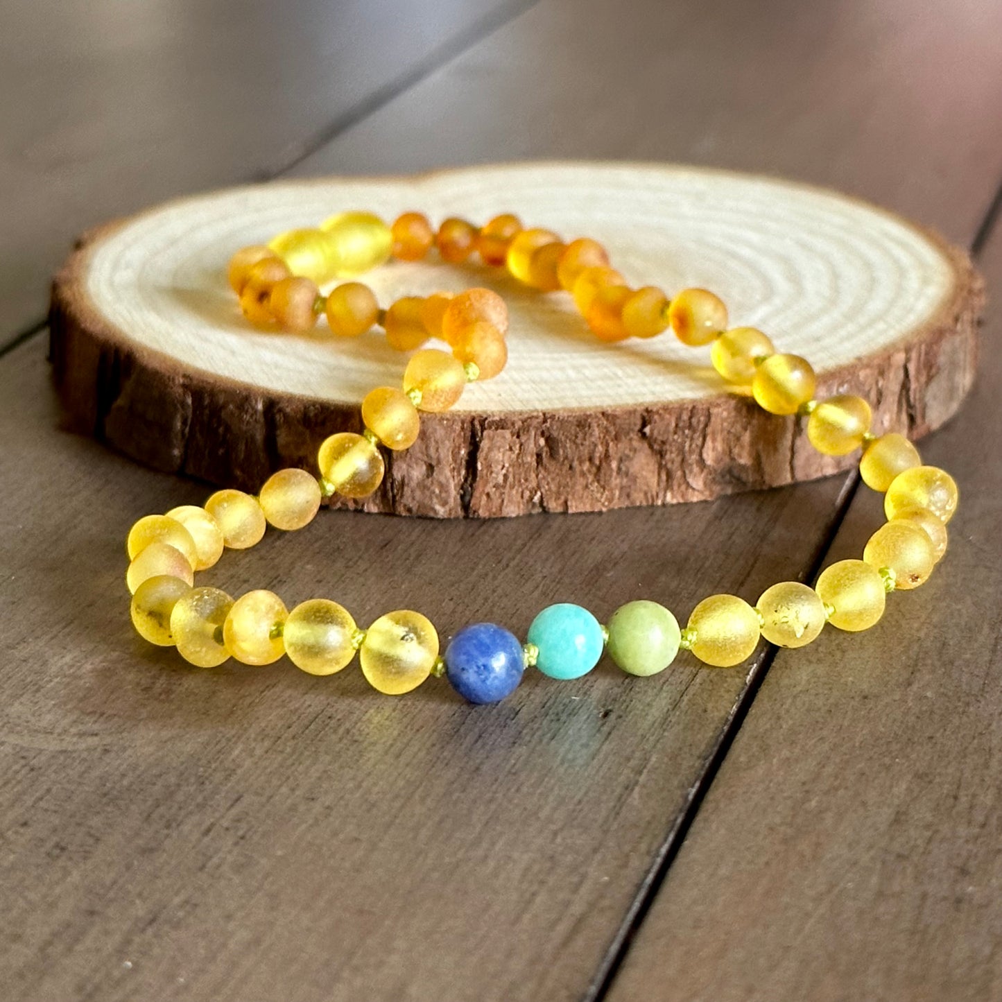 Island Dreamin' Children's & Teething Necklace for Gut Health & Independence
