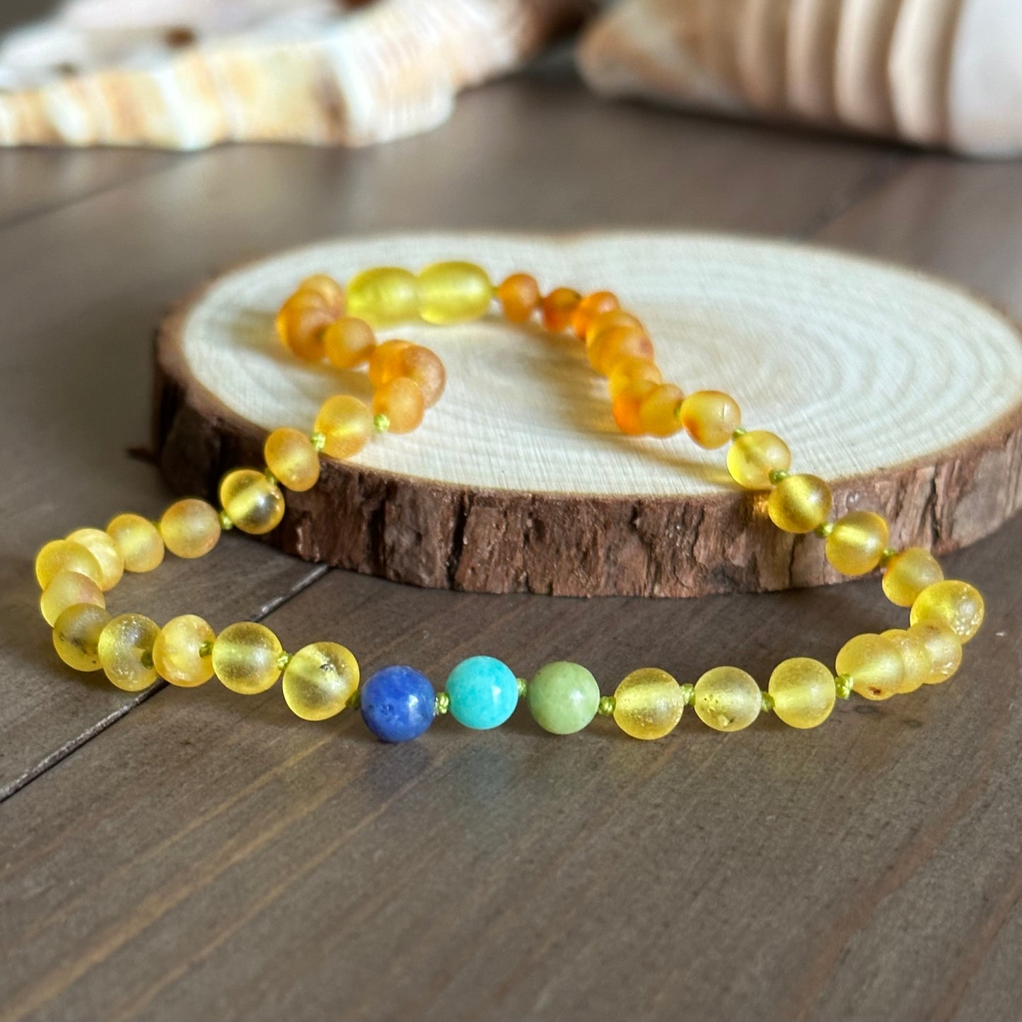 Island Dreamin' Children's & Teething Necklace for Gut Health & Independence