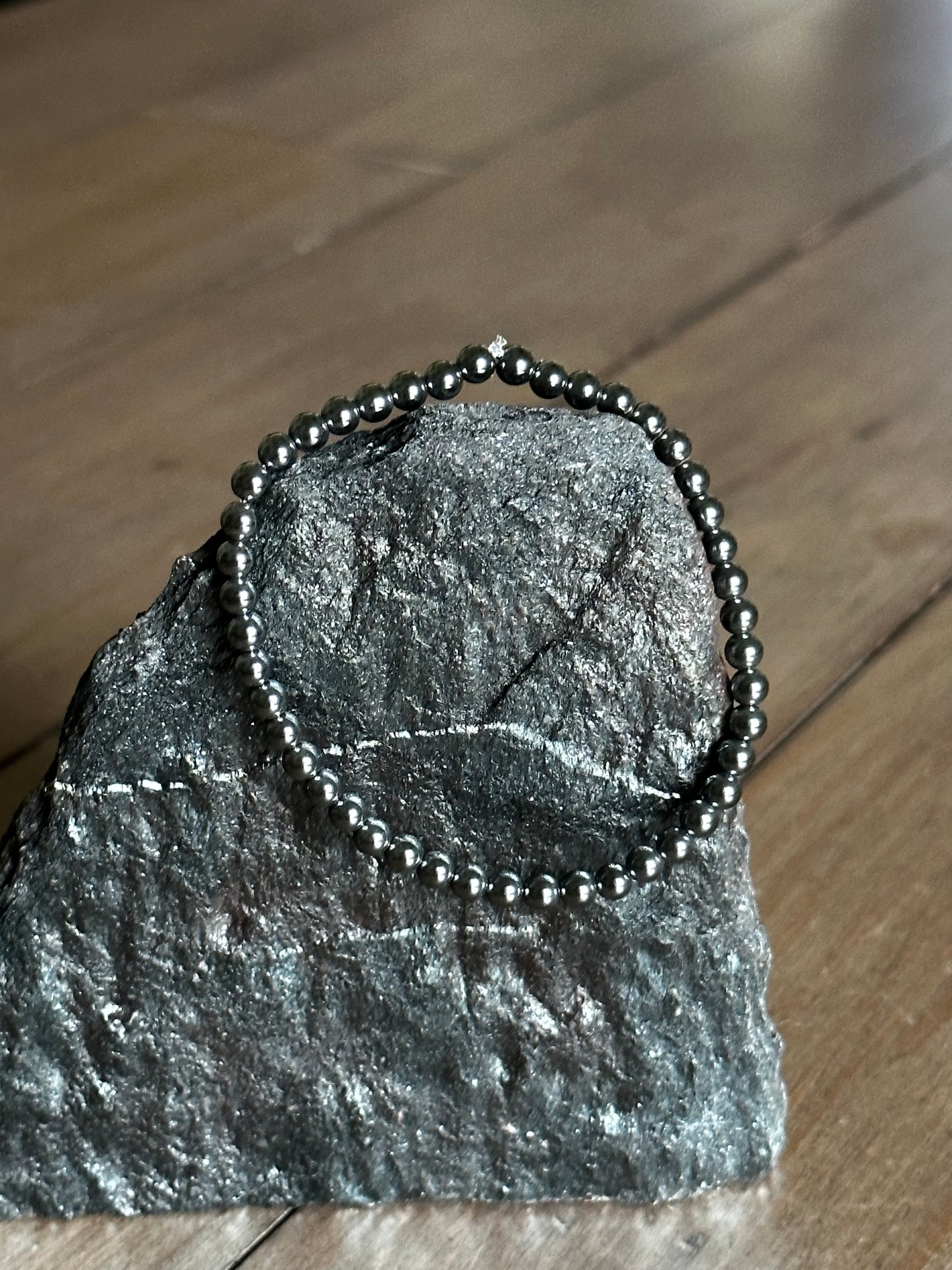 Metallic Mini Hematite Stackers Set