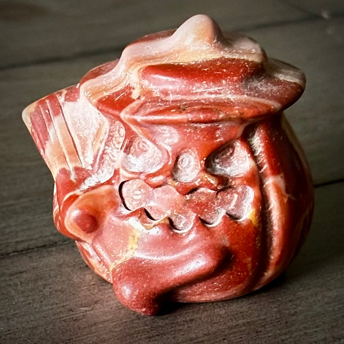 Jack-O-Lantern Crystal Carving