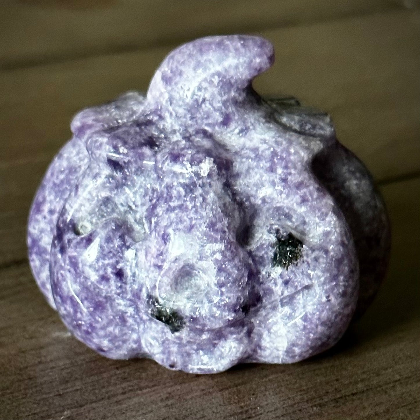 Jack-O-Lantern Crystal Carving