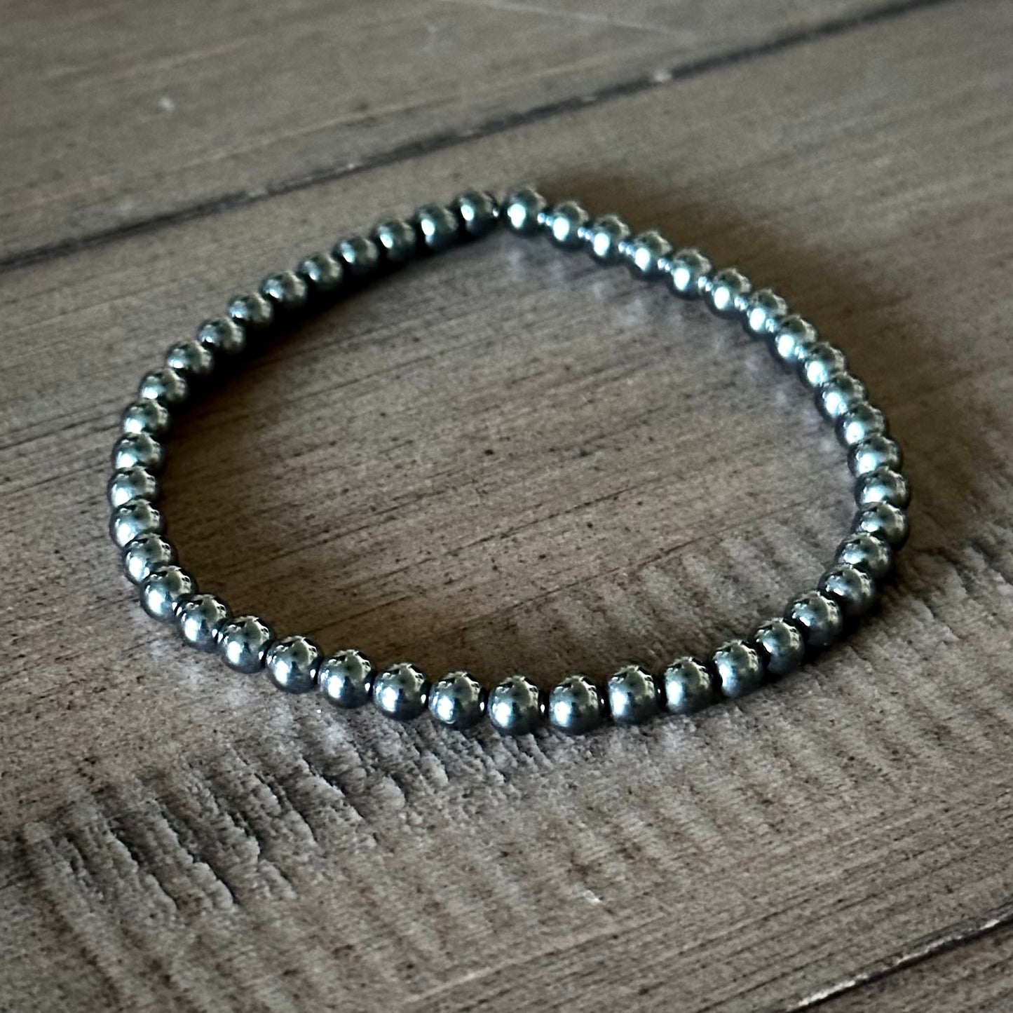 Metallic Mini Hematite Stackers Set