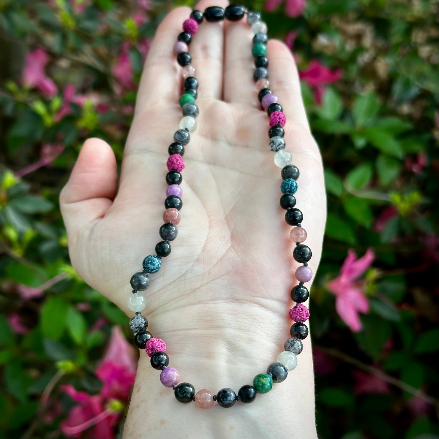 Mental Health Support Crystal Necklace