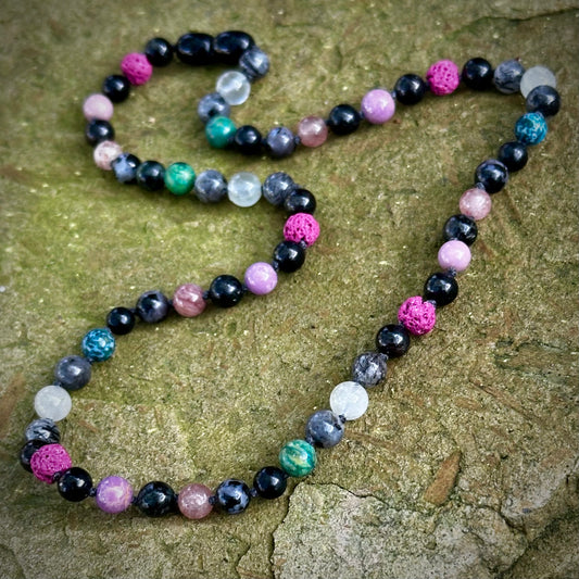 Mental Health Support Crystal Necklace
