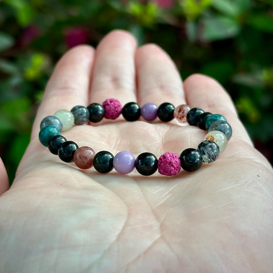 Mental Health Support Crystal Stretchy Stacker