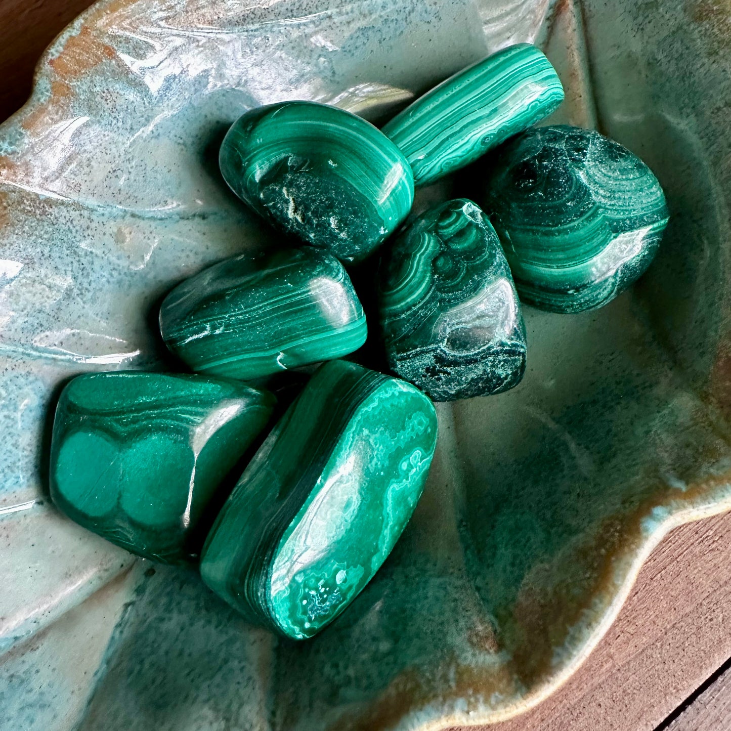 Malachite Jumbo Tumble