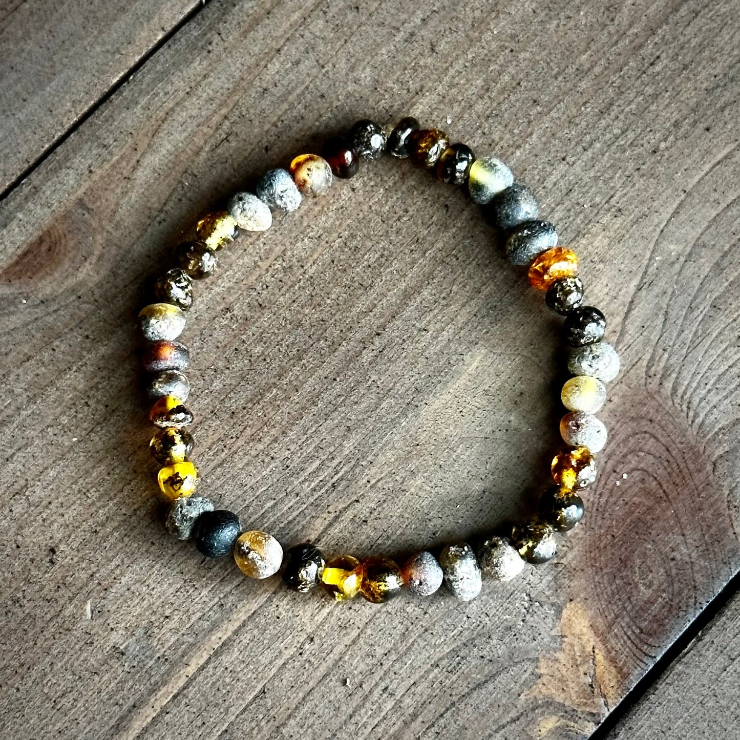 Out of the Woods All-Amber Stretchy Stacker