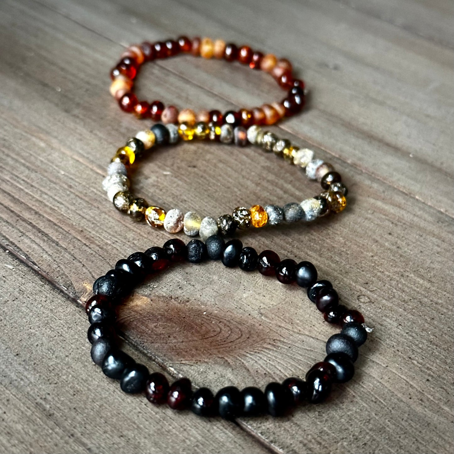 Out of the Woods All-Amber Stretchy Stacker