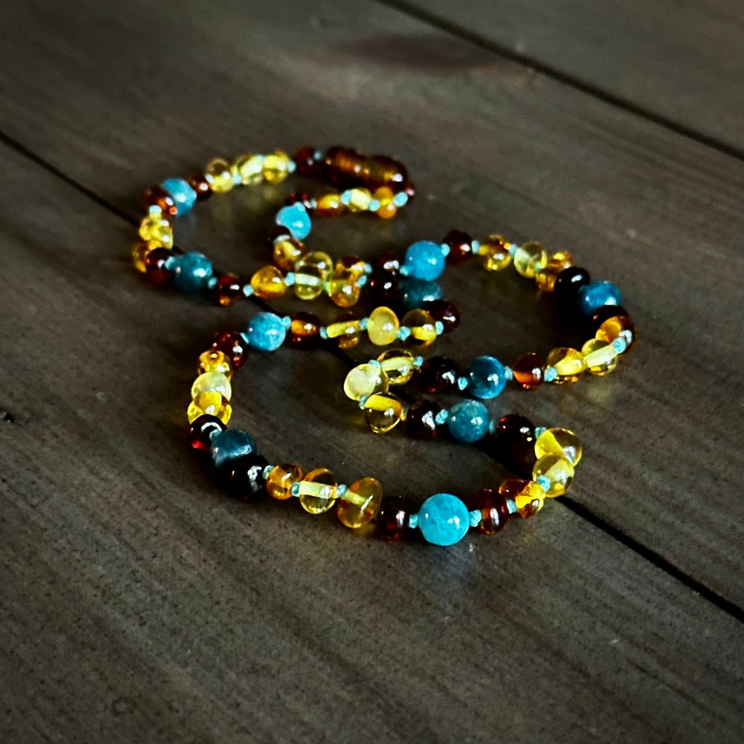 Blue Jean Baby Necklace