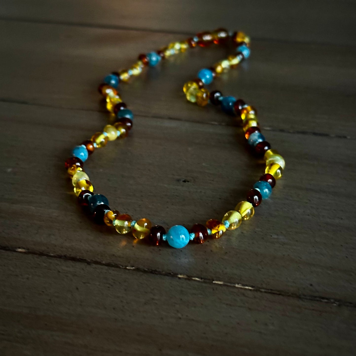 Blue Jean Baby Necklace