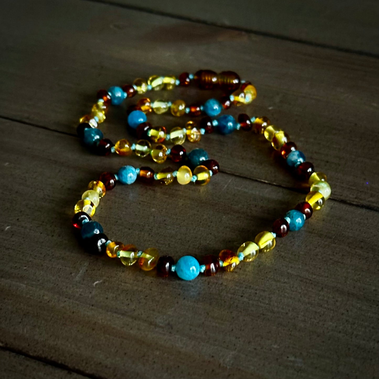 Blue Jean Baby Necklace