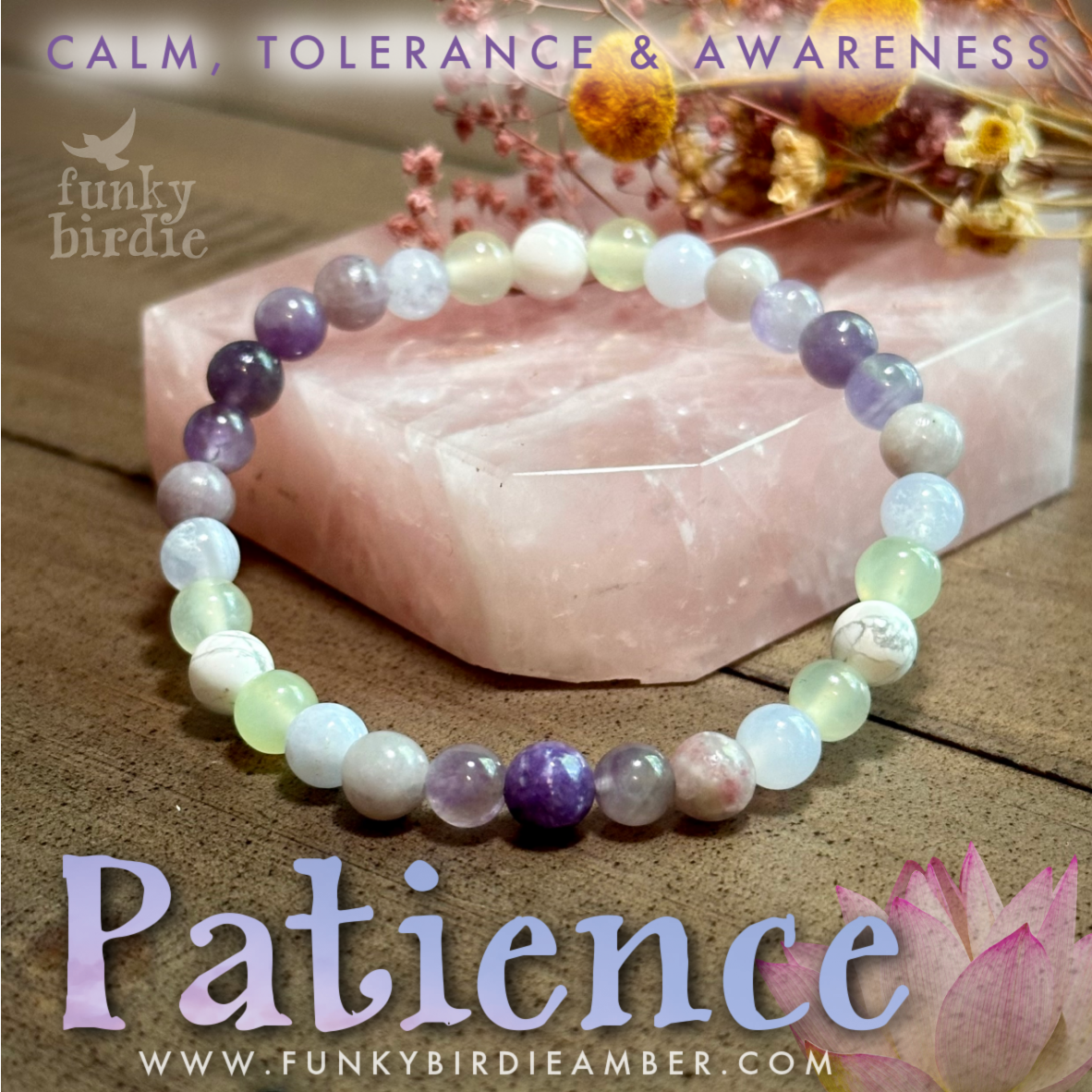 Patience Healing Crystal Necklace