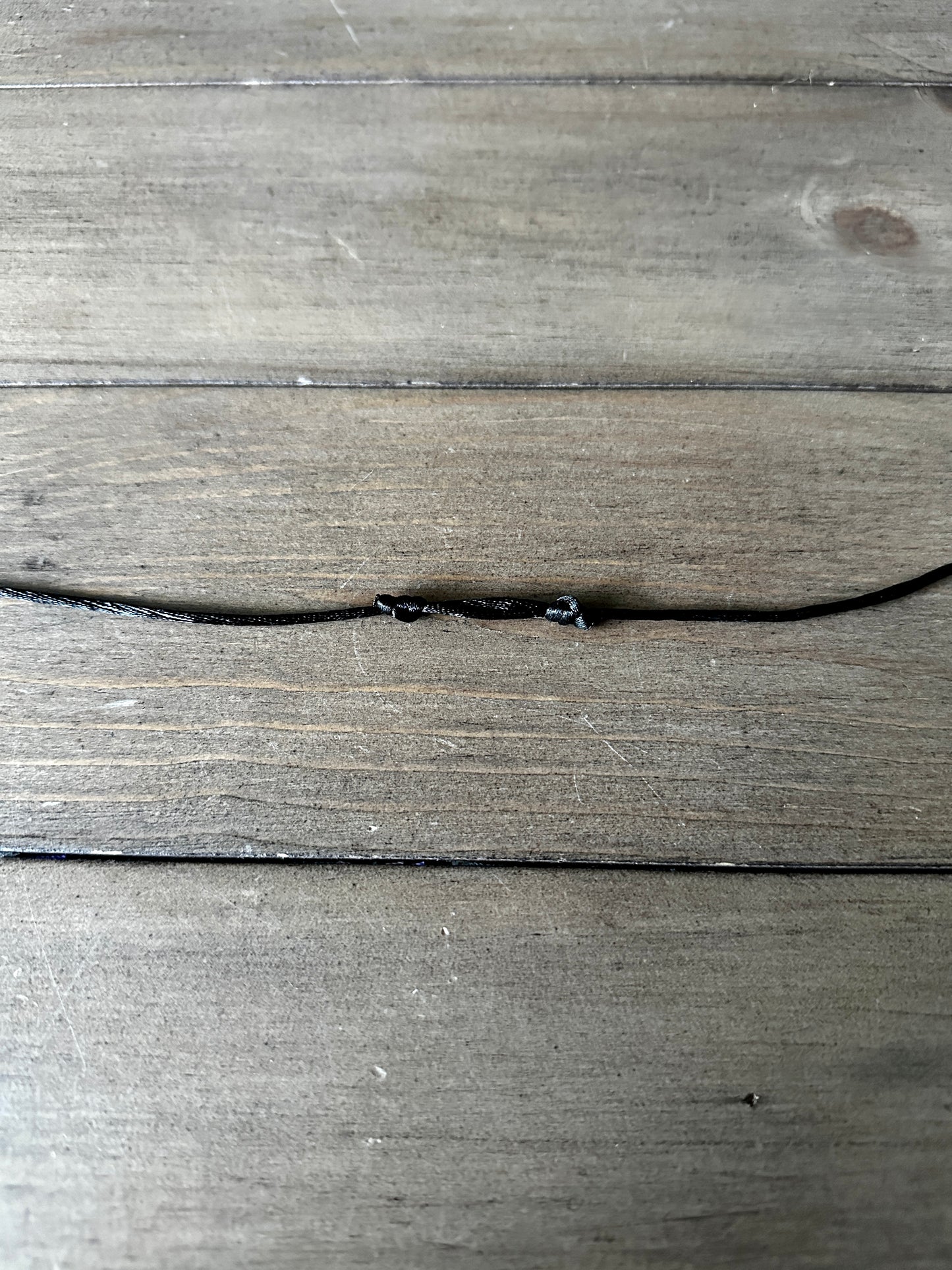Adjustable Satin Cord Necklace