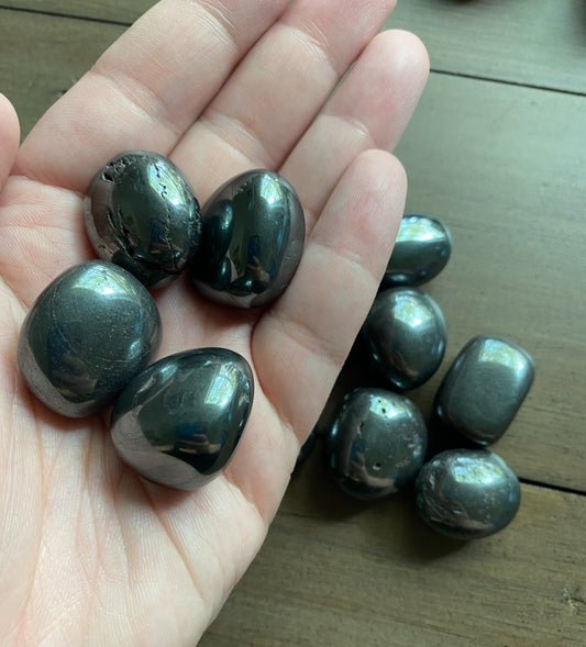 Hematite Tumbles