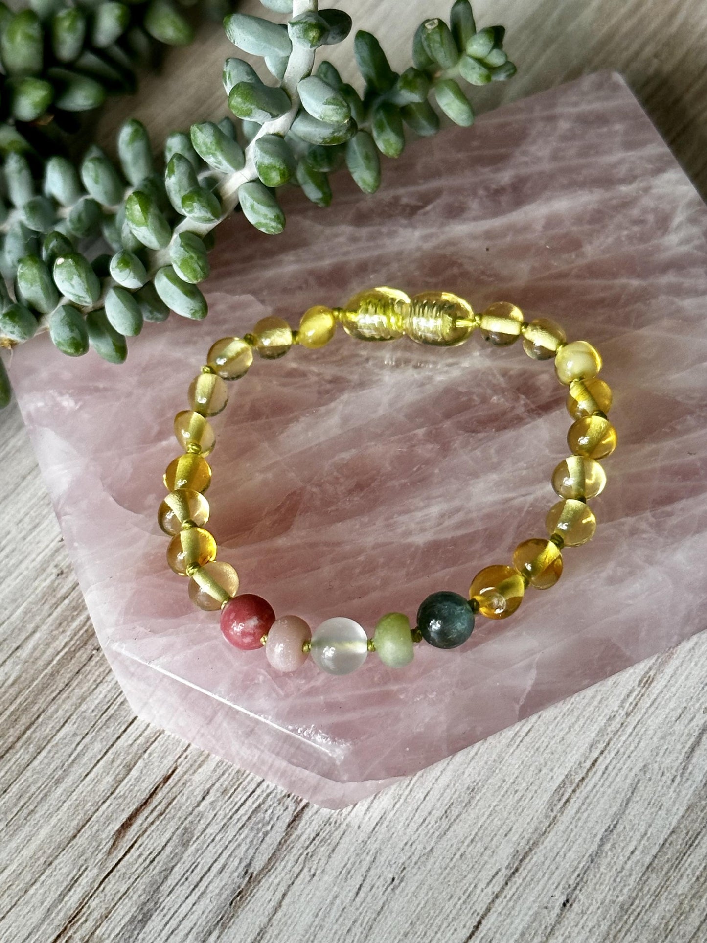 Heart Healing Teething Anklet
