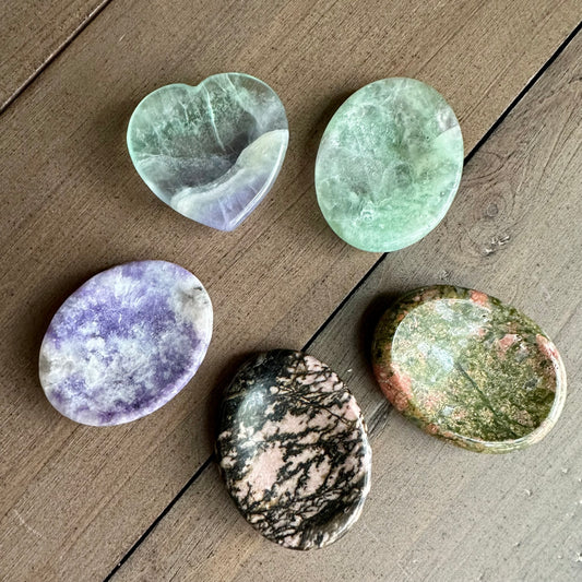 Crystal Worry Stones