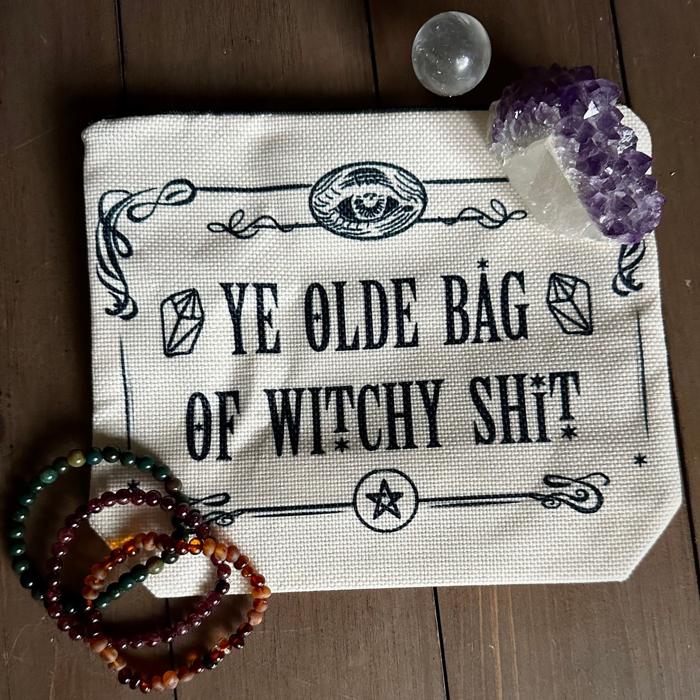 Witchy Zipper Pouch