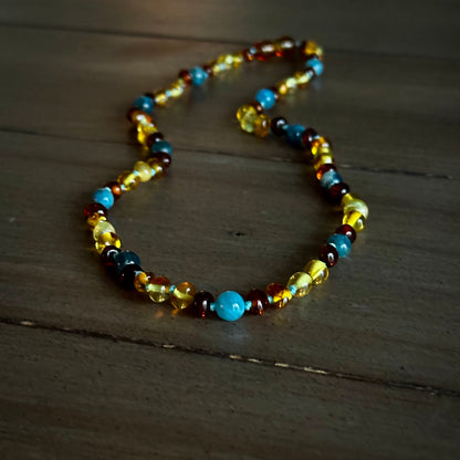 Blue Jean Baby Necklace