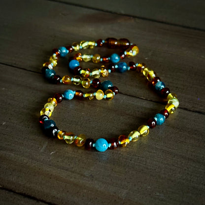 Blue Jean Baby Necklace
