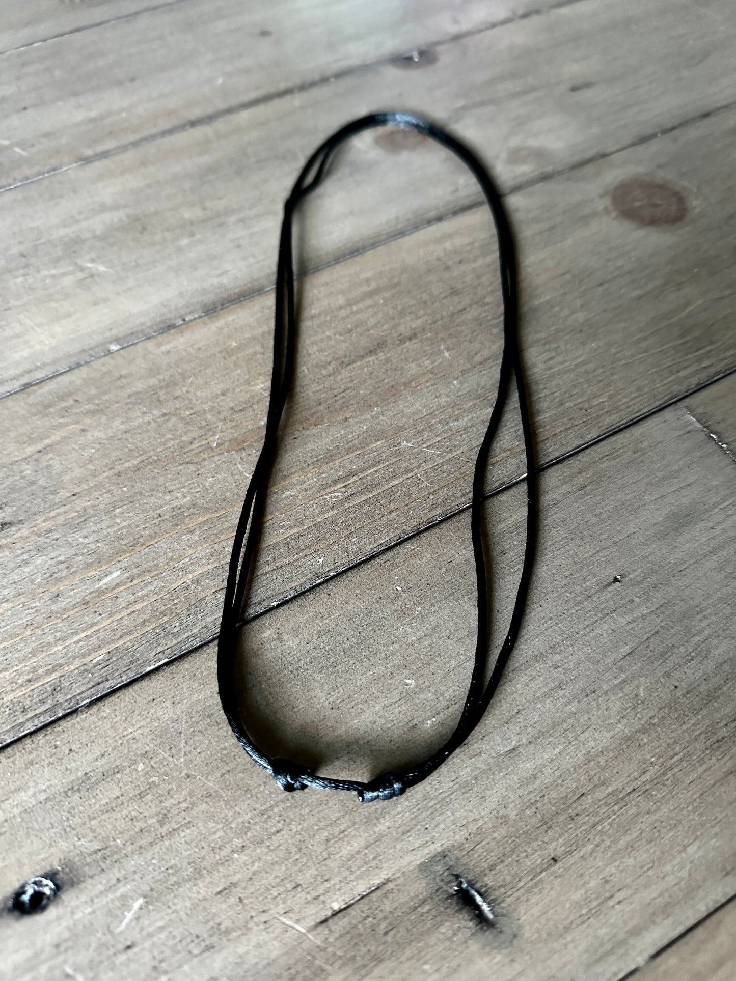 Adjustable Satin Cord Necklace